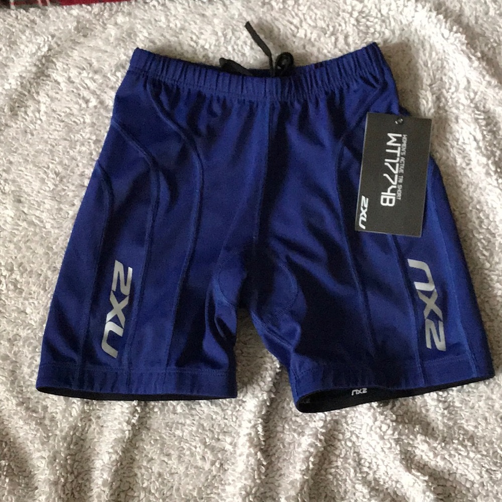 NWT 2XU Women’s Active Tri Short WT1774B- Blue